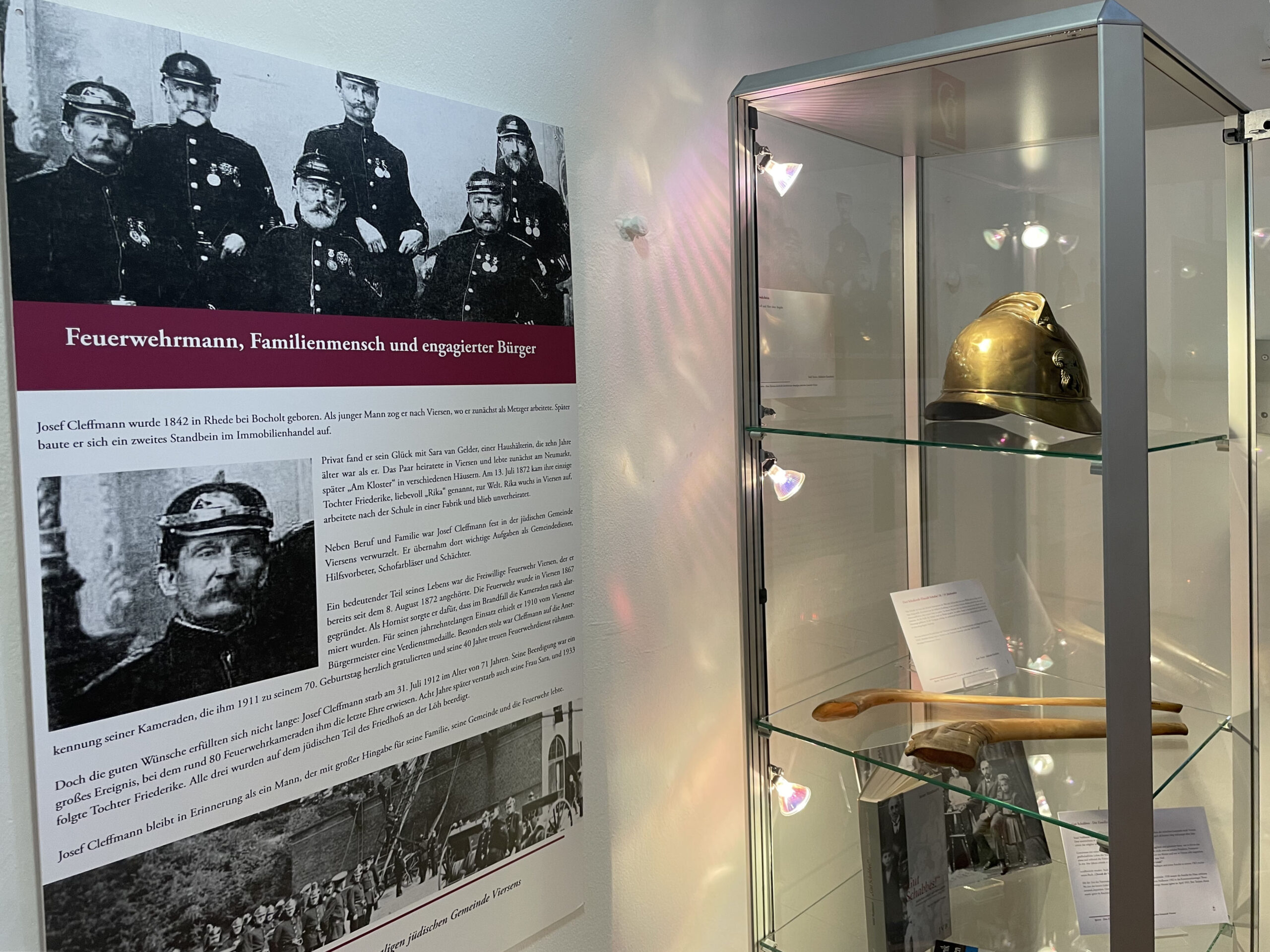 Ausstellung „Was geblieben ist“ im Heimatverein Viersen eröffnet